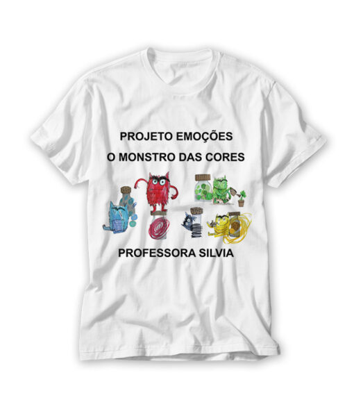 Camiseta O Monstro das Cores