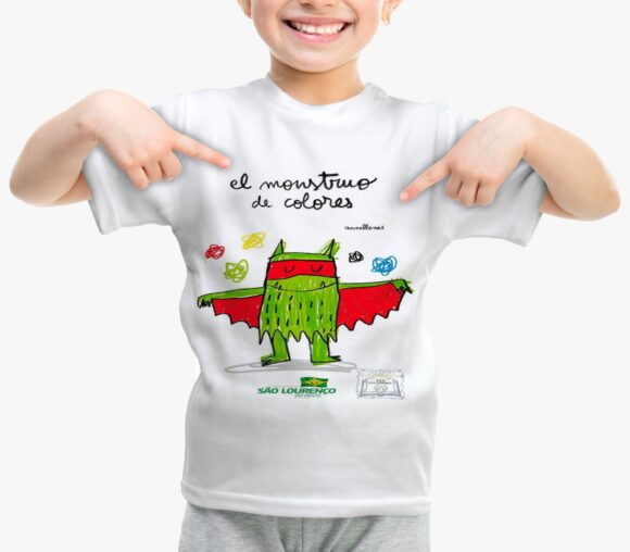 Camiseta El Monstruo de Colores